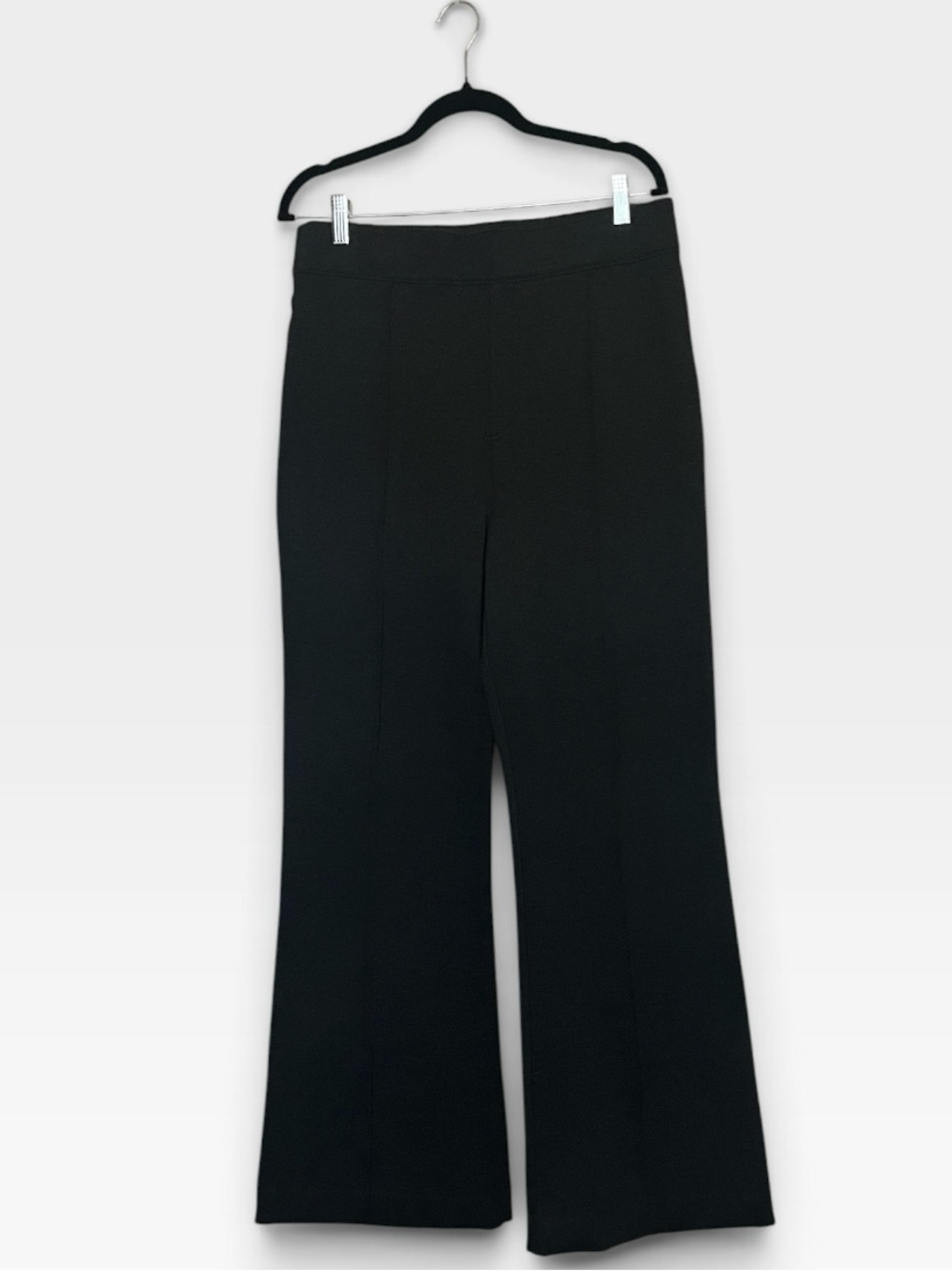SPANX Charcoal Wide-Leg Pull-On Pants